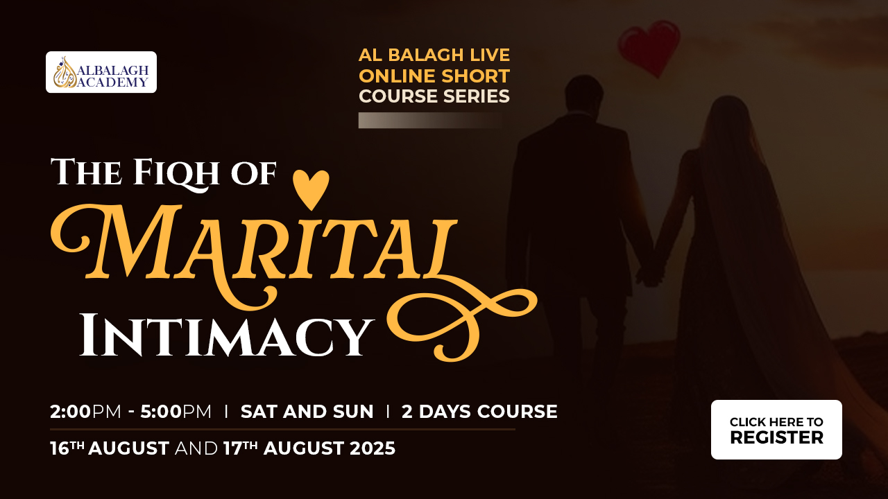 The Fiqh of Marital Intimacy